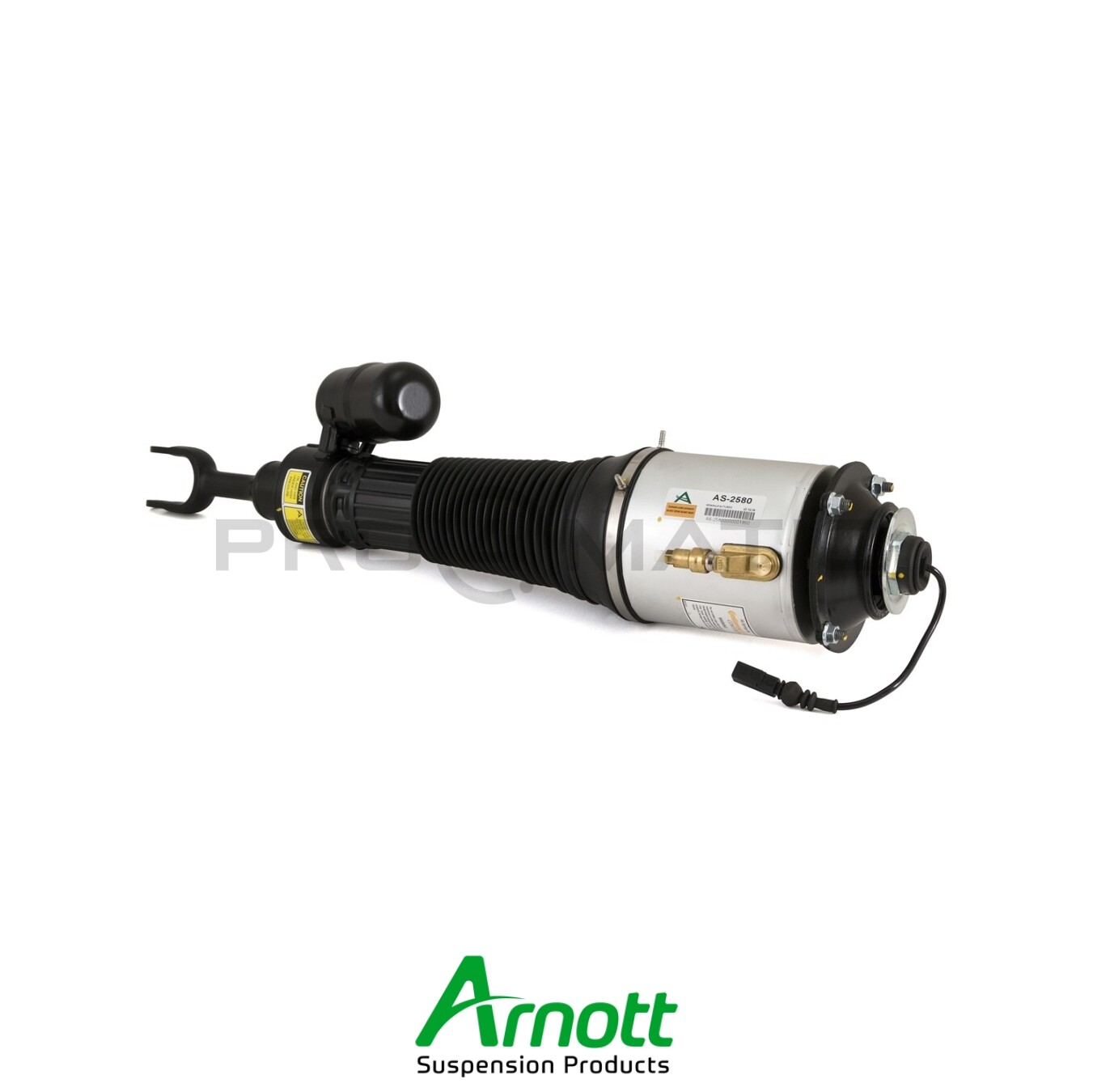 VW Phaeton (3D1, 3D2, 3D3, 3D4, 3D6, 3D7, 3D8, 3D9) Amortecedor Pneumático Dianteiro Direito ARNOTT 3D0616040 — 3