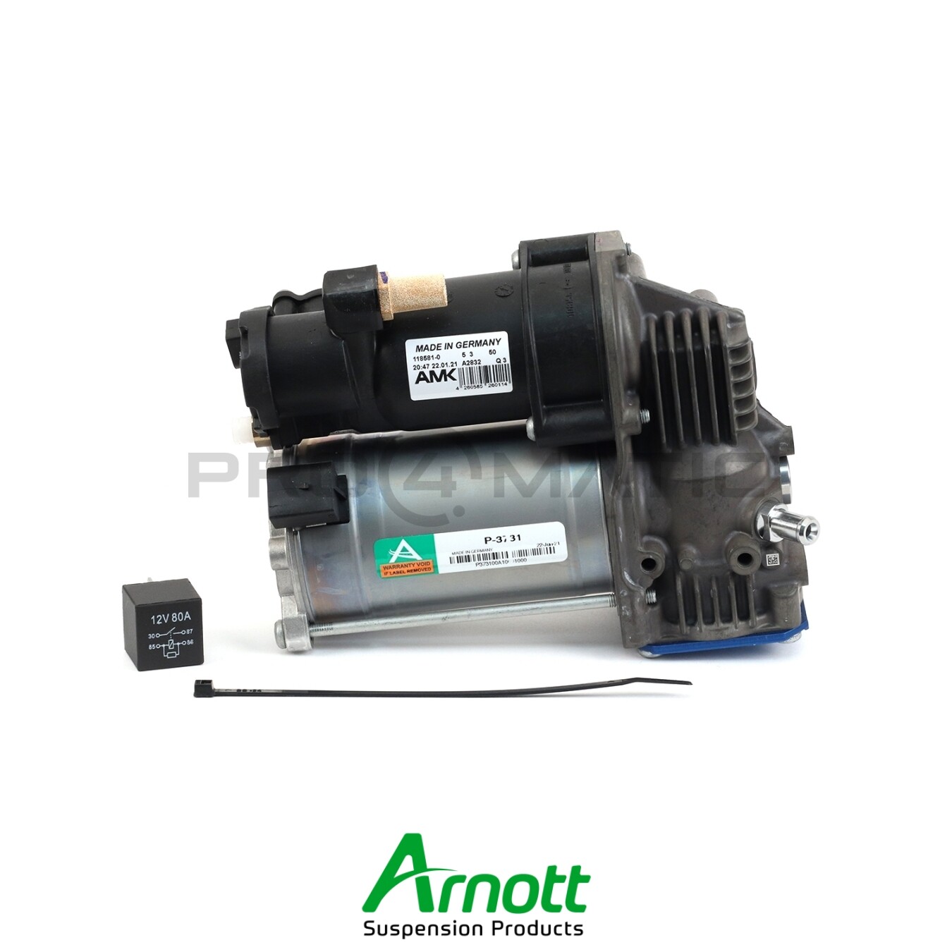 Land Rover Range Rover IV (L405) Compressor Suspensão Pneumática ARNOTT AMK/ARNOTT LR037070 — 5
