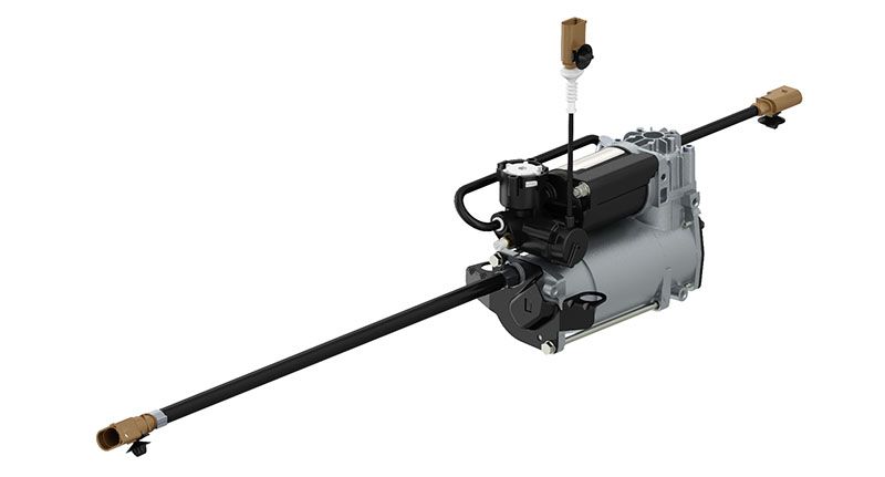 Audi A8 D3 (4E2, 4E8) Compressor, sistema de ar comprimido WABCO 4154033080