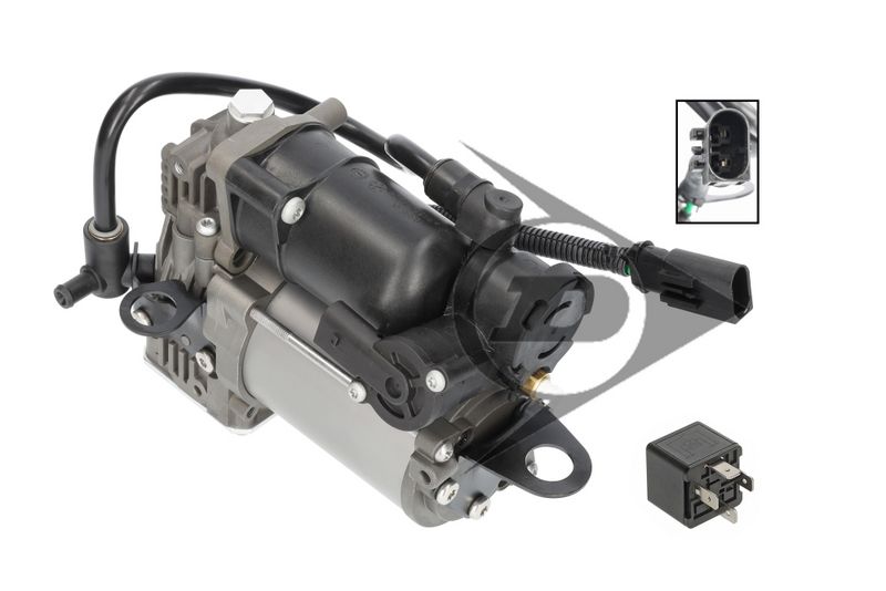 Mercedes-Benz Classe S (W222, V222, X222) Compressor Suspensão Pneumática DUNLOP 2223200604 — 2