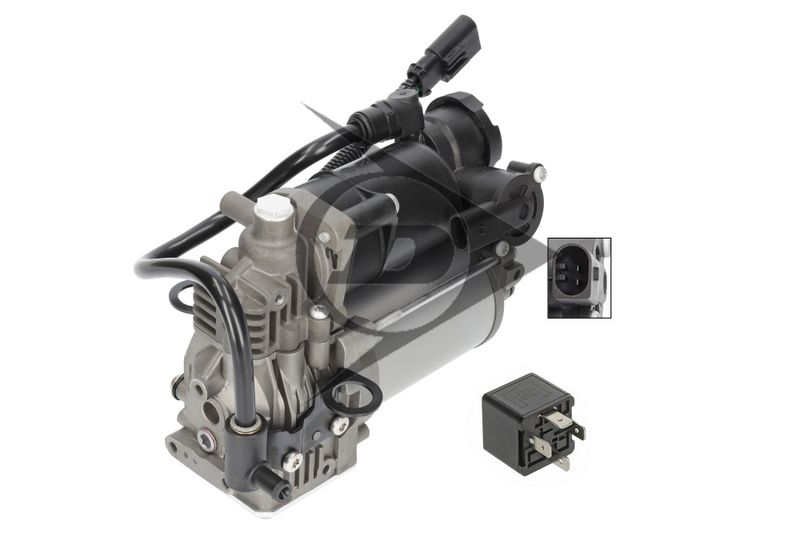 Mercedes-Benz Classe S (W222, V222, X222) Compressor Suspensão Pneumática DUNLOP 2223200604 — 5